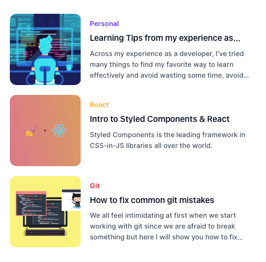 Intro to Styled Components & React